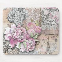 Vintage, victorien, collage, rustique, shabby chic