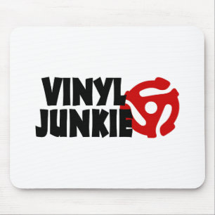 Tapis De Souris Vinyl Junkie
