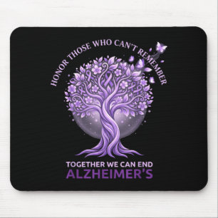 Tapis De Souris Violet honore ceux qui ne peuvent pas se souvenir