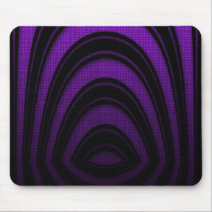 Tapis de souris Violet Noir Arche Abstraite