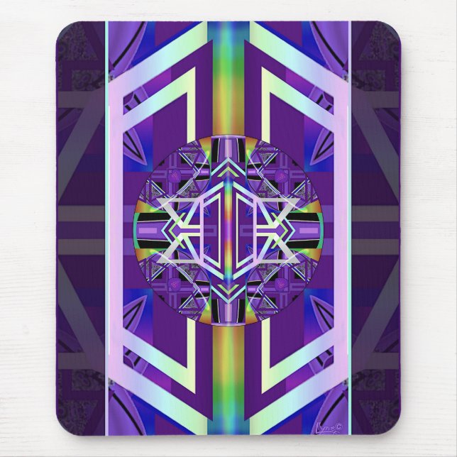 Tapis De Souris Violet W3 (Devant)
