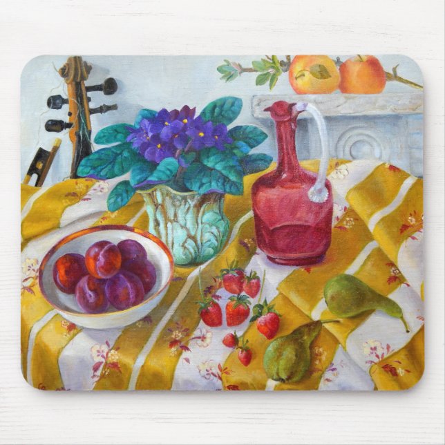 Tapis De Souris Violettes africaines 2012 (Devant)