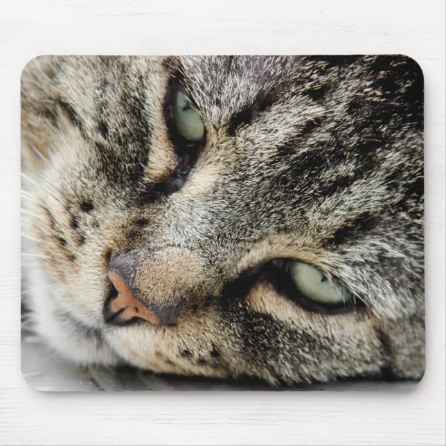 Tapis De Souris Visage de chat (Devant)