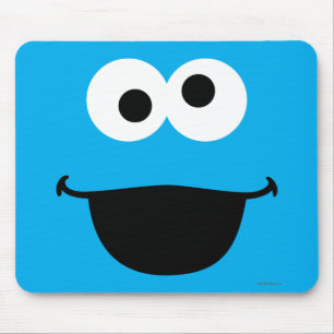 Tapis De Souris Visage de Cookie en art