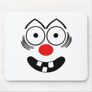 Tapis De Souris Visage drôle
