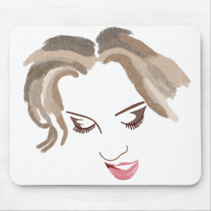 Tapis De Souris Visage féminin #2