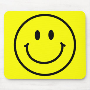 Tapis De Souris Visage heureux Mousepad