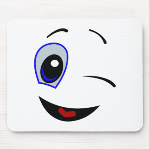 TAPIS DE SOURIS VISAGE SOURIRE