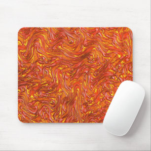 Tapis De Souris Vive texture rouge clair avec des teintes jaunes