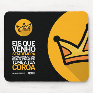 Tapis De Souris Voici que je viens sans tarder