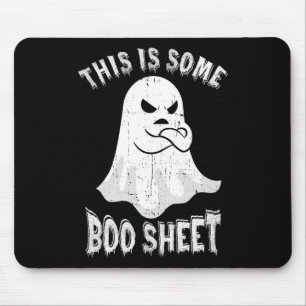 Tapis De Souris Voici Une Petite Feuille De Boite Halloween Ghost