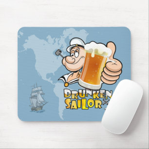 Tapis De Souris Voilier ivre