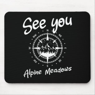 Tapis De Souris Voir Dans Alpine Meadows Western United Vacances