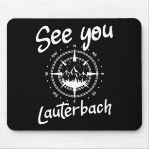 Tapis De Souris Voir Vous Randonnée Lauterbach Allemagne Vacances 