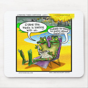 Tapis De Souris Voisins Nucléaires (Grenouilles Jumelles) Cadeaux