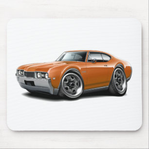 Tapis De Souris Voiture 1968 d'orange d'Olds 442
