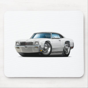 Tapis De Souris Voiture 1971 supérieure Blanc-Noire de Monte Carl