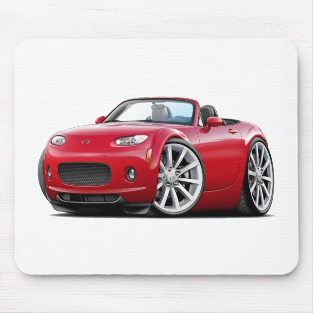 Tapis De Souris Voiture 2006-08 de rouge de Miata (Devant)