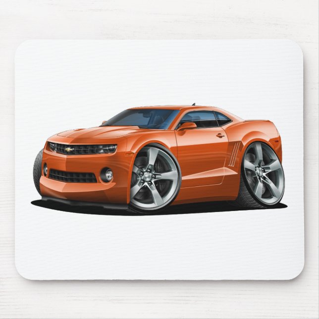 Tapis De Souris Voiture 2010-12 d'orange de Camaro (Devant)