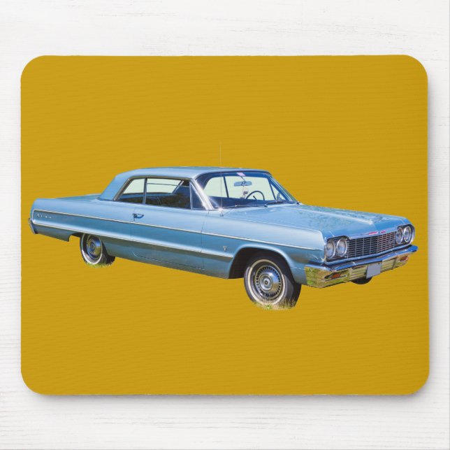 Tapis De Souris Voiture ancienne 1964 de Chevrolet Impala (Devant)