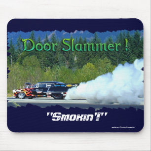 Tapis De Souris Voiture Classic Fumer Doorslammer Race Collectif