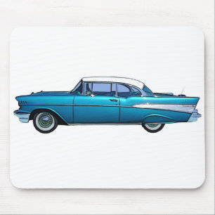Tapis De Souris Voiture classique Chevy 1957 BelAire