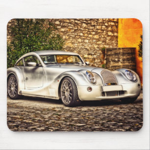 Tapis De Souris Voiture classique Silver Sports