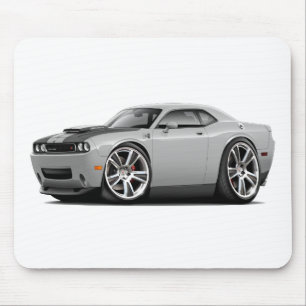 Tapis De Souris Voiture d'argent de challengeur de Hurst