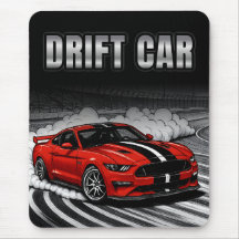 Voiture de Drift Rouge Muscle