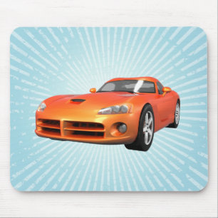 Tapis De Souris Voiture de muscle de Dur-Dessus de vipère :