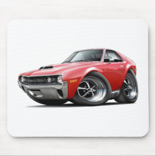 Tapis De Souris Voiture de rouge de 1970 AMX