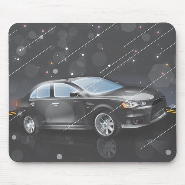 Tapis De Souris Voiture de sport (Devant)