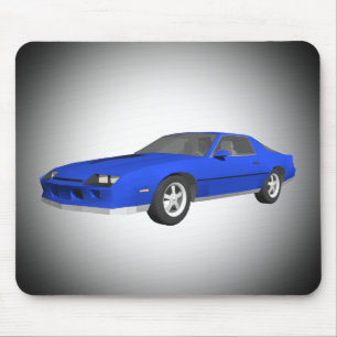 Tapis De Souris Voiture de sport classique : modèle 3D : Mousepad