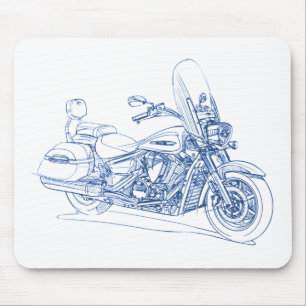 Tapis De Souris Voiture de tourisme 1300 de VStar d'étoile 2010