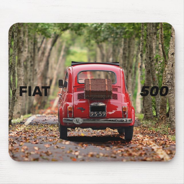 Tapis De Souris Voiture Fiat 500 (Devant)