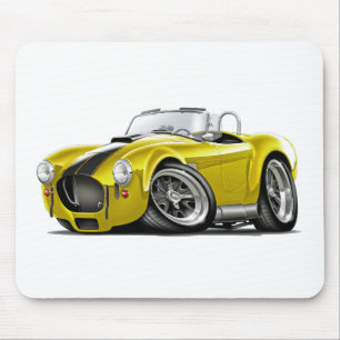 Tapis De Souris Voiture Jaune-Noire de cobra