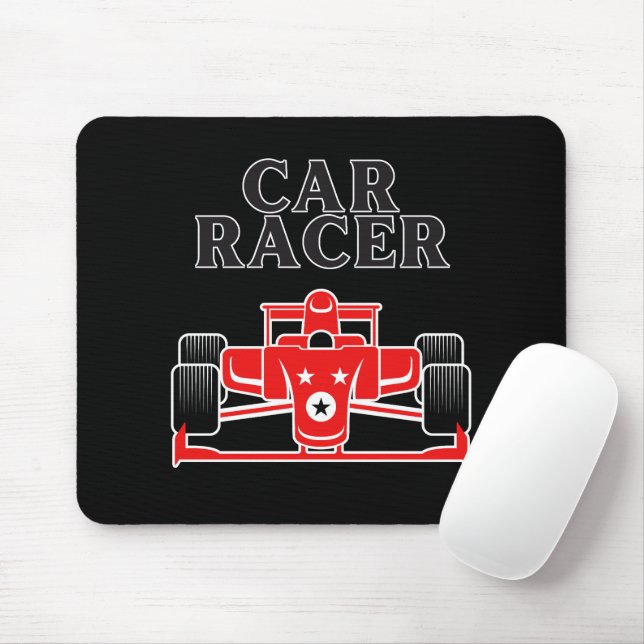 Tapis De Souris Voiture Racer (Avec souris)