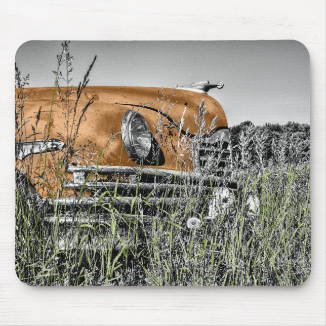 Tapis De Souris Voiture rouillée (Devant)