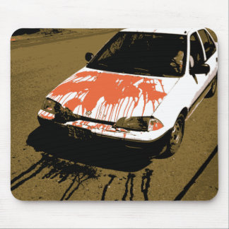 Tapis De Souris Voiture sanglante
