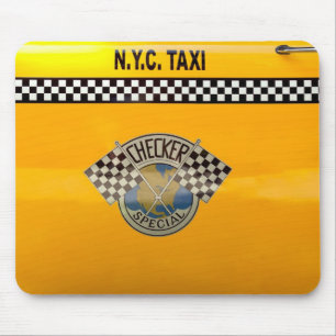 Tapis De Souris Voiture - ville - taxi de NYC