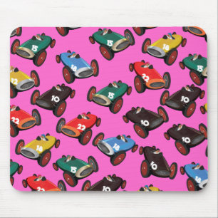 Tapis De Souris Voitures de course vintage