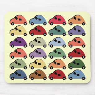 Tapis De Souris Voitures Mousepad de bande dessinée