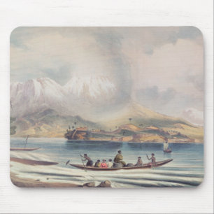 Tapis De Souris Volcan de Tongariro, Nouvelle Zélande