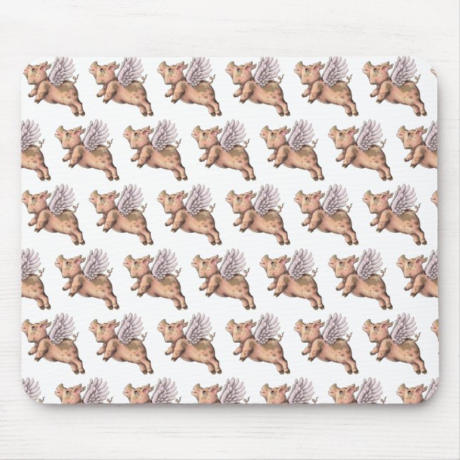Tapis De Souris Voler des cochons (Devant)