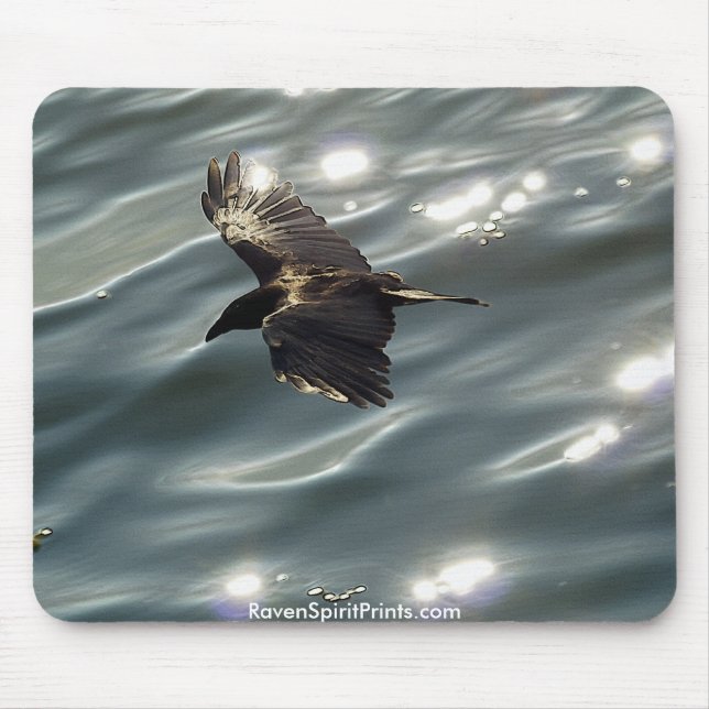 Tapis De Souris Voler RAVEN\CROW Mousepad (Devant)
