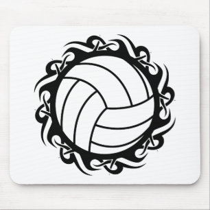 Tapis De Souris volley-ball tribal