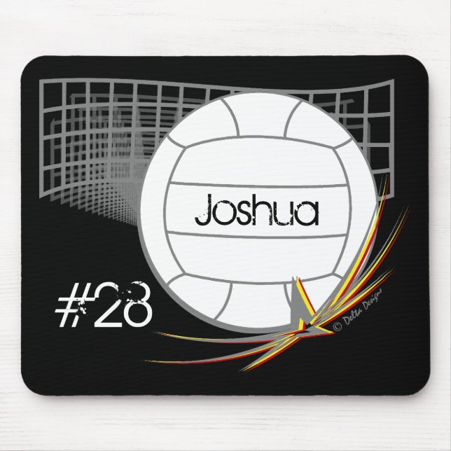 Tapis De Souris Volleyball Mousepad (Devant)