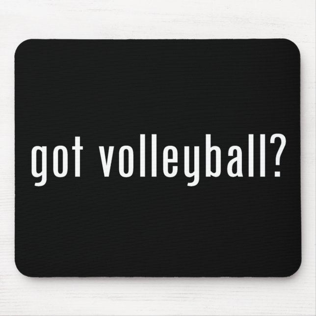 Tapis De Souris volleyball obtenu ? (Devant)