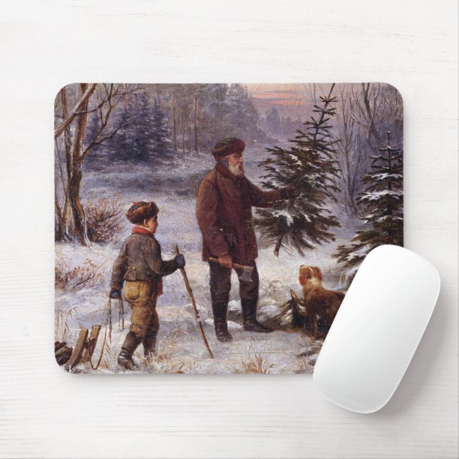 Tapis De Souris Vorweihnacht Franz Krüger Arbre de Noël (Avec souris)