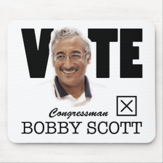 Tapis De Souris Vote Bobby Scott MOUSEPAD 1